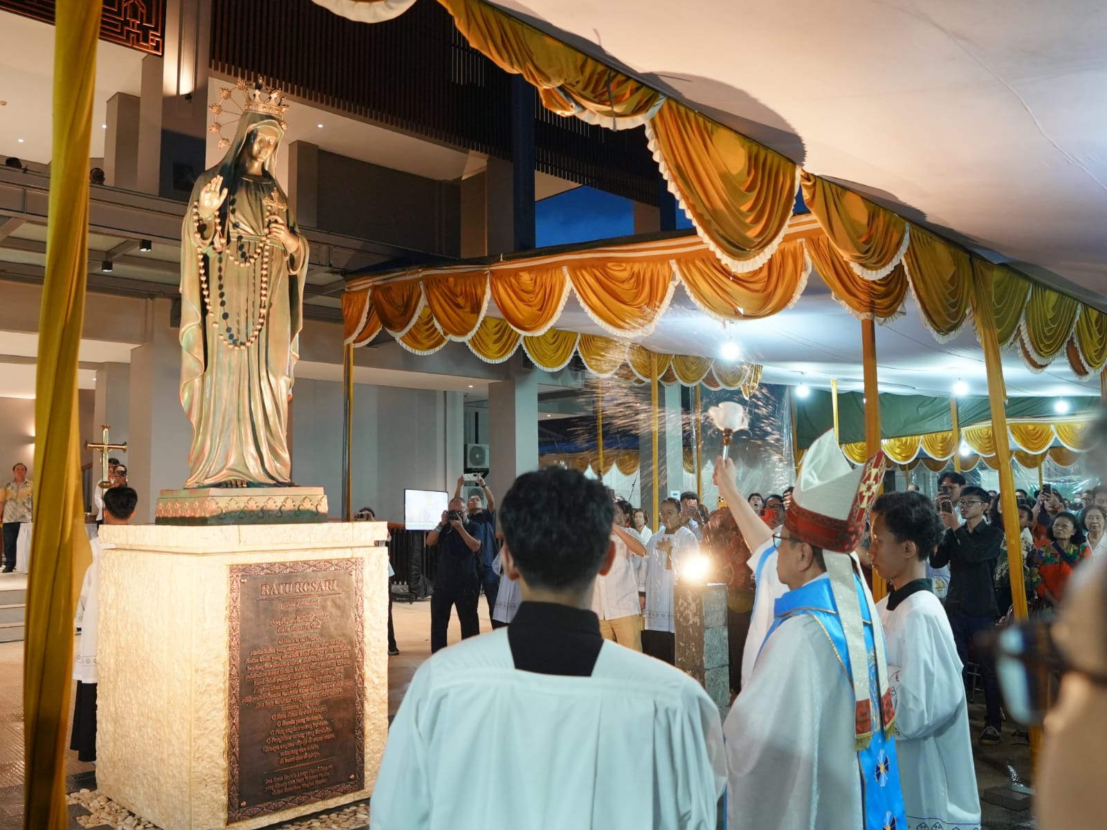Jakarta Catholics celebrate new church after decades of worship in borrowed chapels